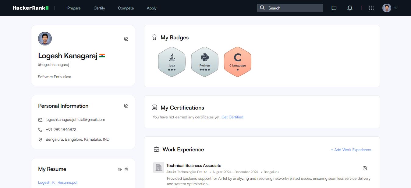 Hackerrank